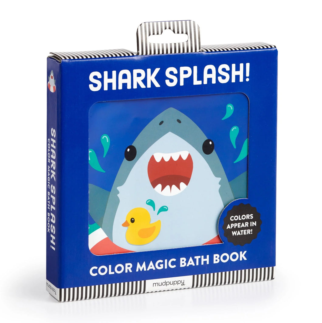 Shark Splash!  Color Magic Bath Book