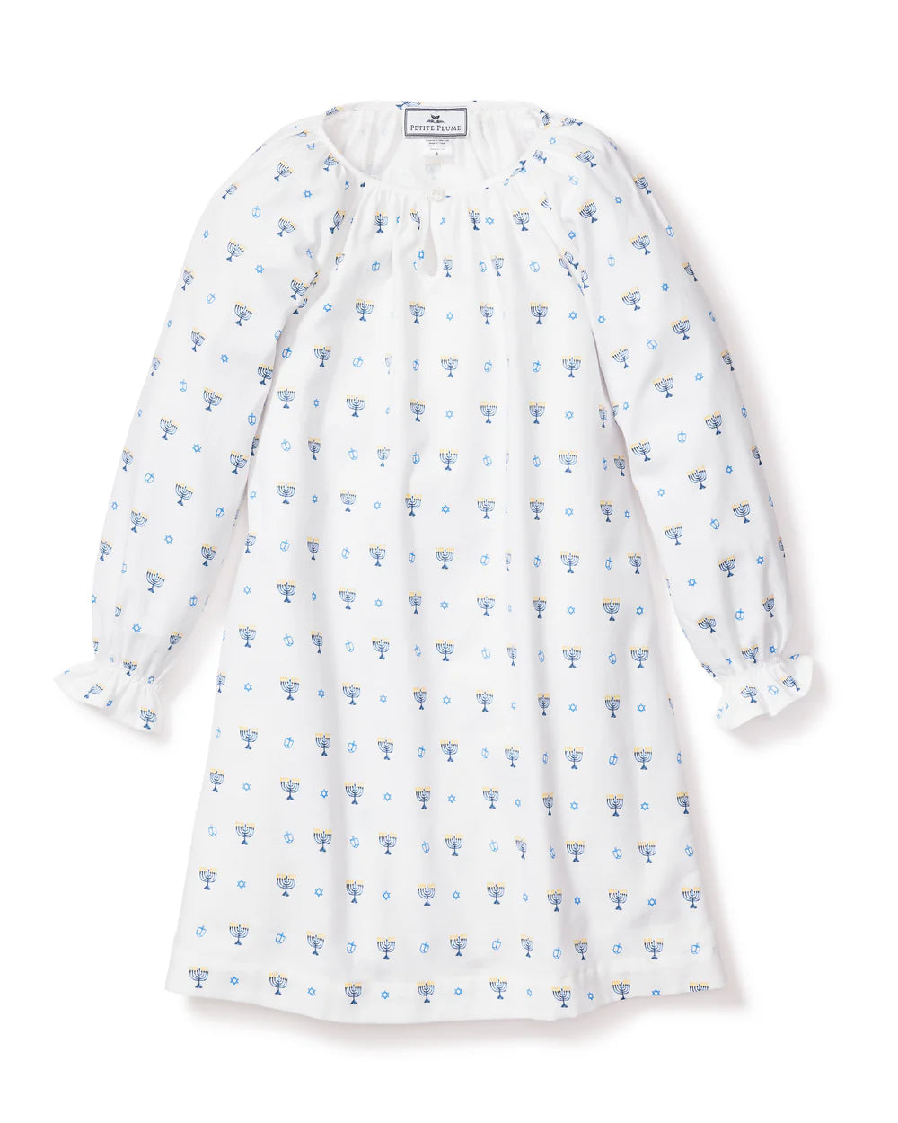 Happy Hanukkah Delphine Nightgown