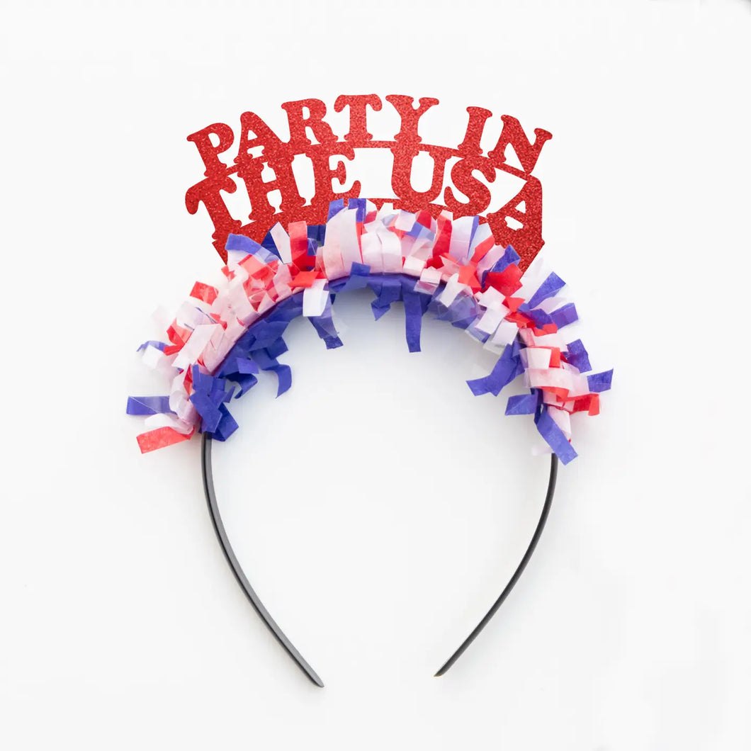 Party in the USA Headband - Red