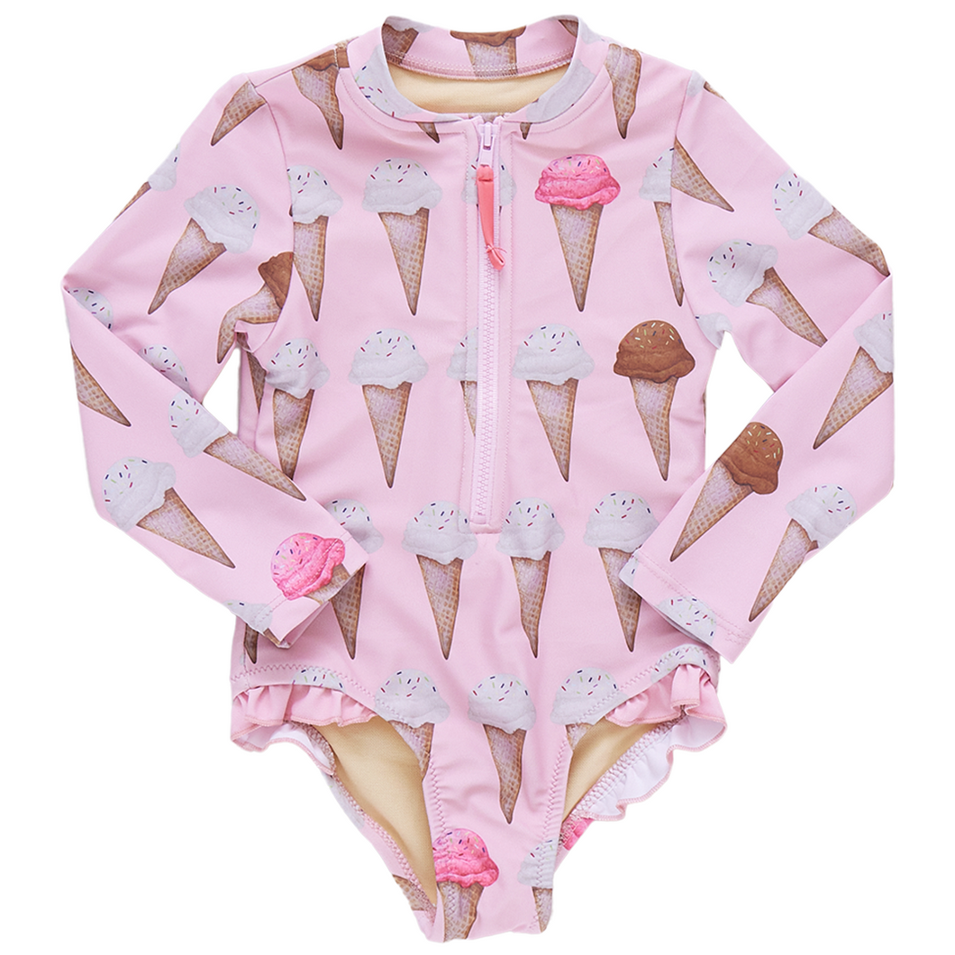 Neapolitan Ice Cream Cones Arden Swimsuit