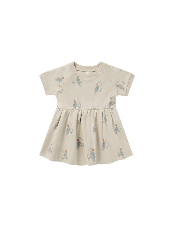 Parrots Raglan Dress