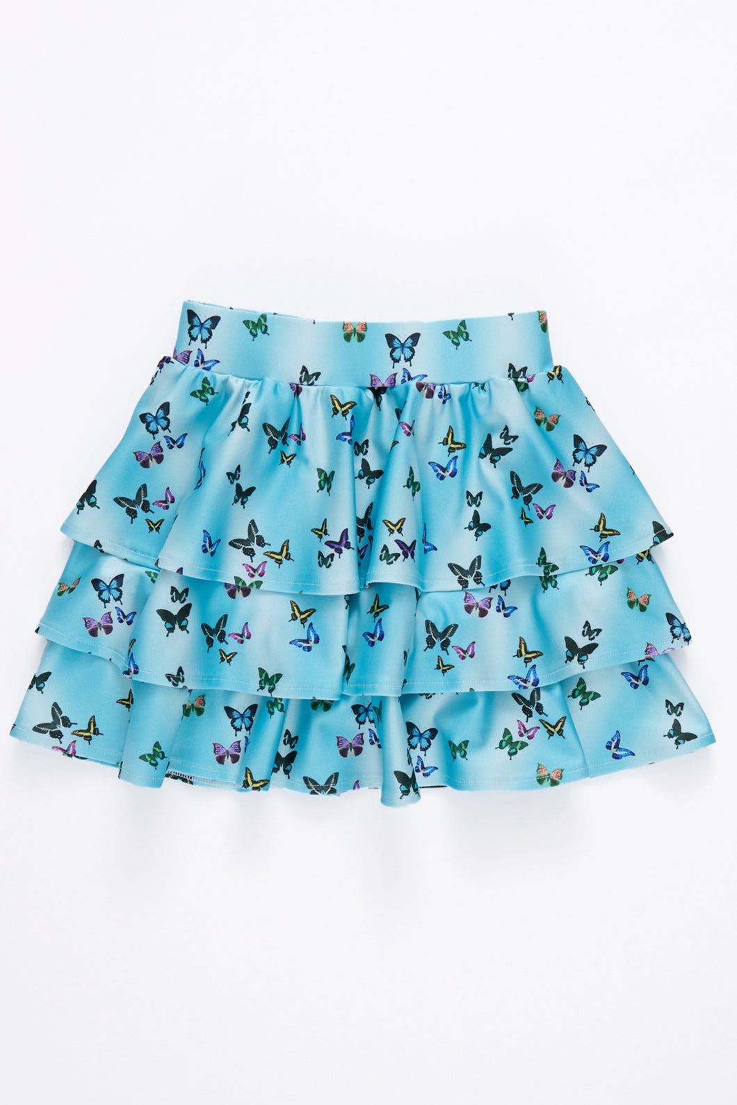 Butterfly Sky Tiered Skirt