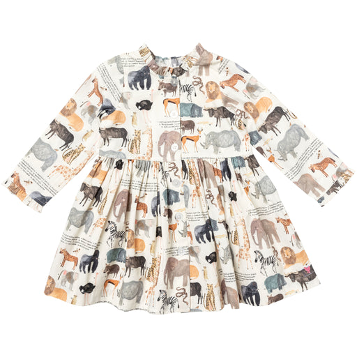 Animals of Africa Autumn Dress