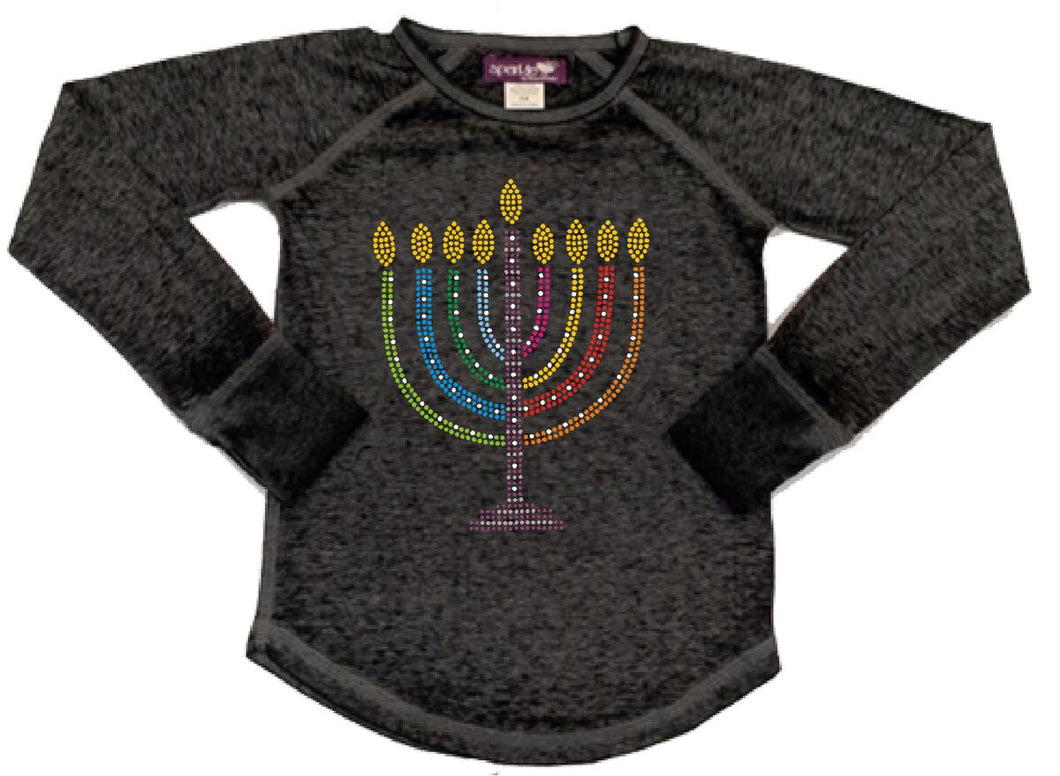 Menorah LS Tee