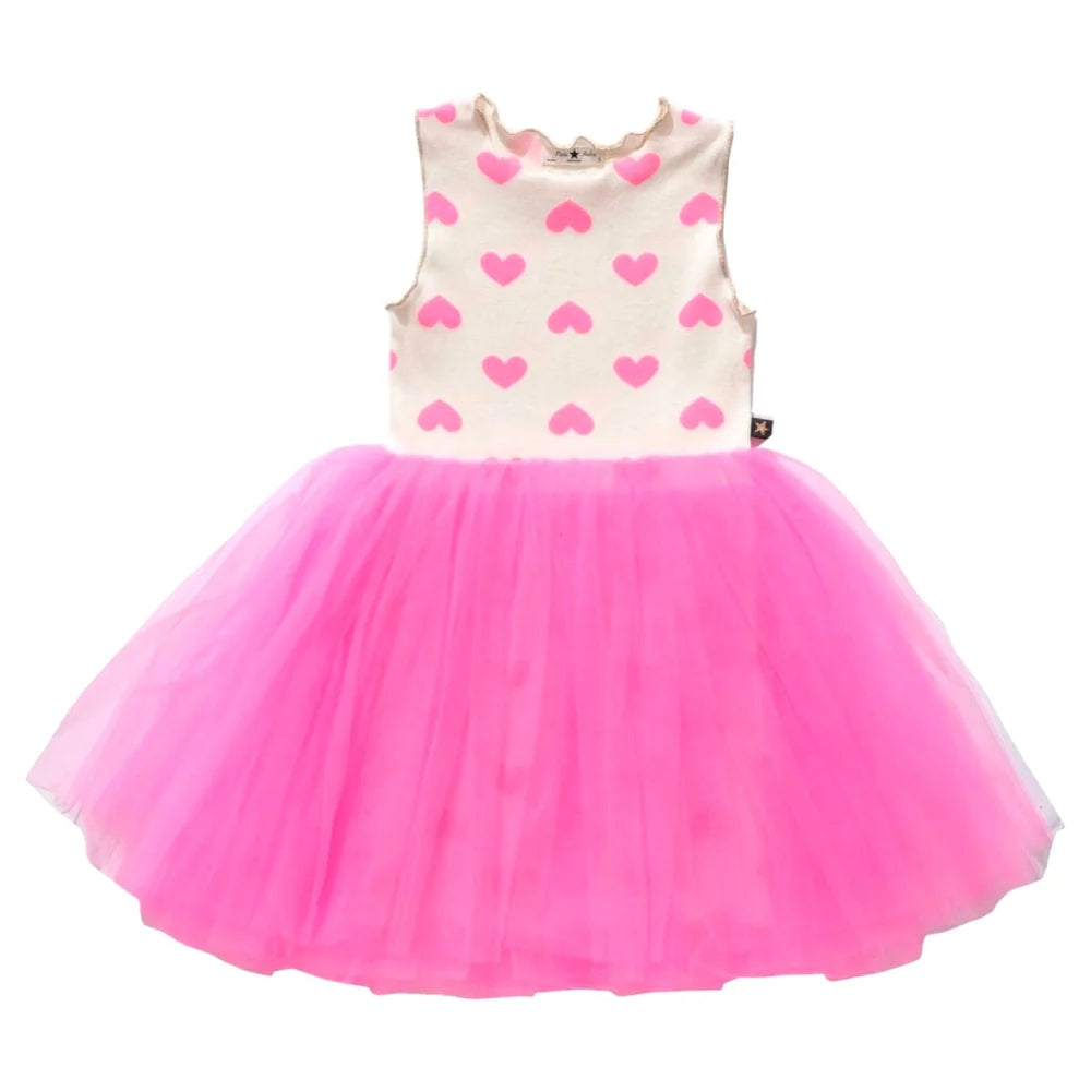 Vintage Heart Tutu Dress