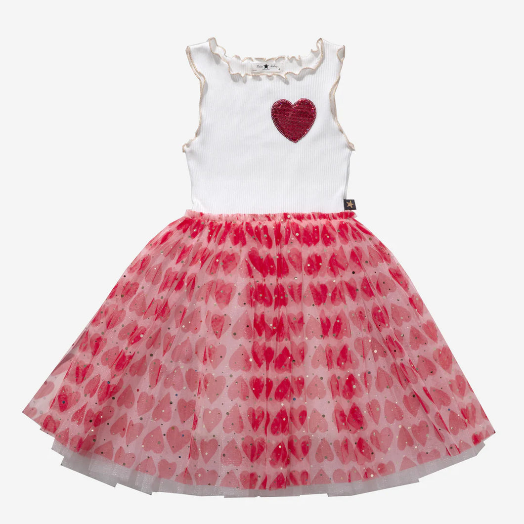 Aria Heart Tutu Dress