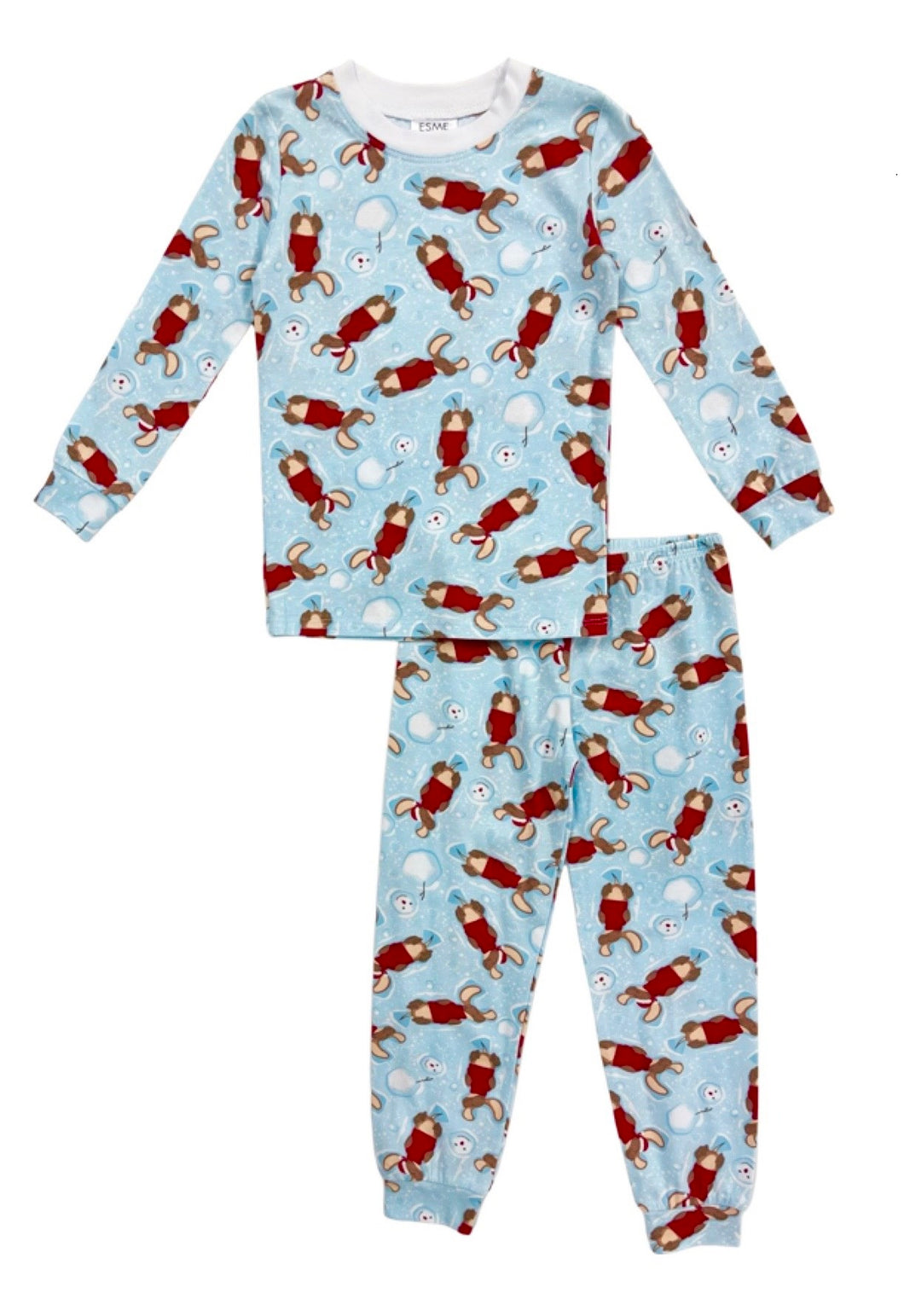 Santa Pups Boys Pajamas