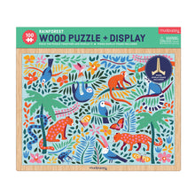 Load image into Gallery viewer, Wooden 100 Piece Puzzle
