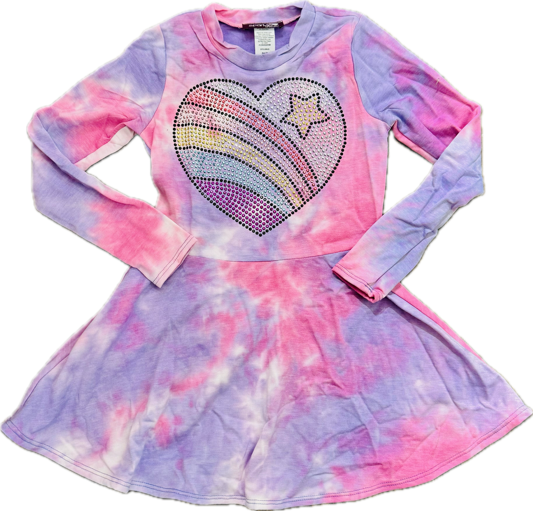 Tie Dye Joyful Heart Dress