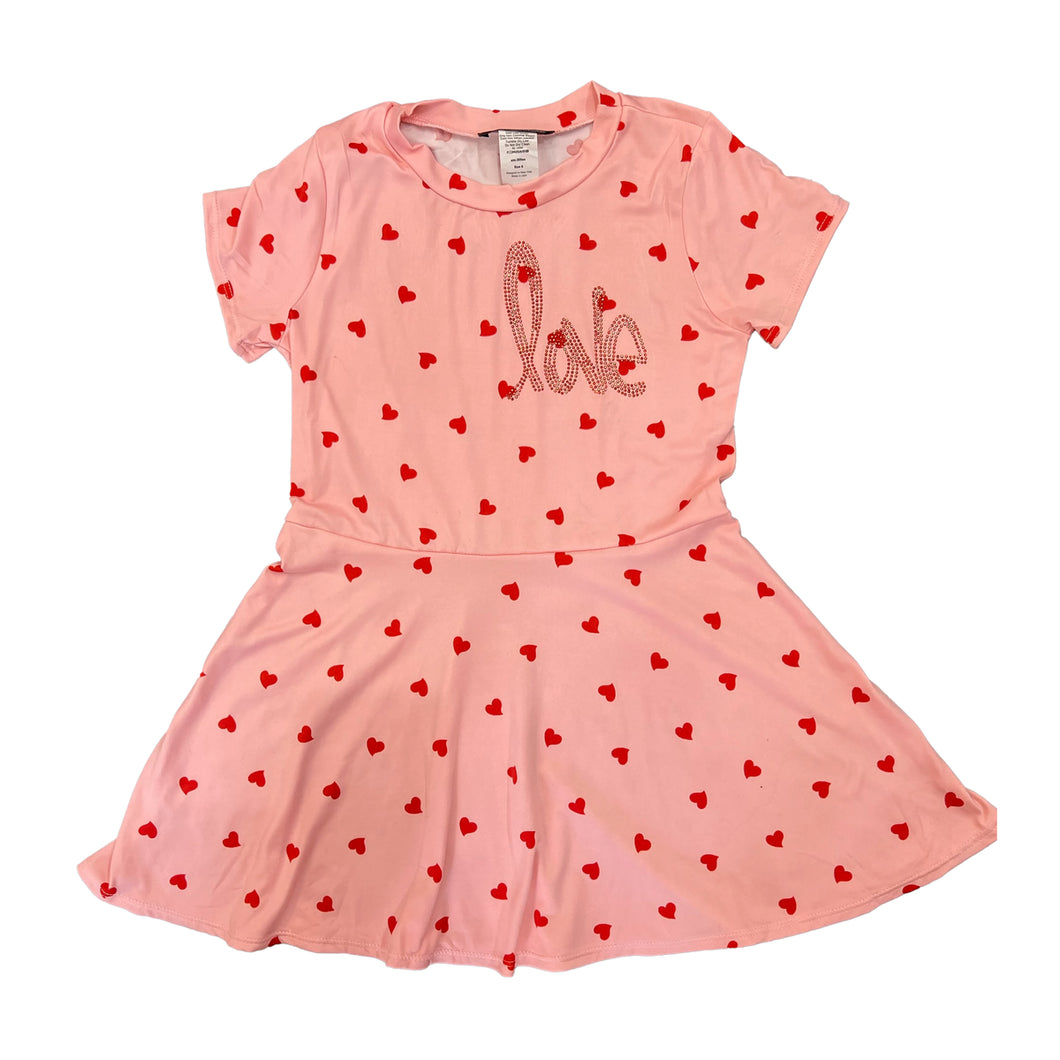 Red Love Hearts Dress