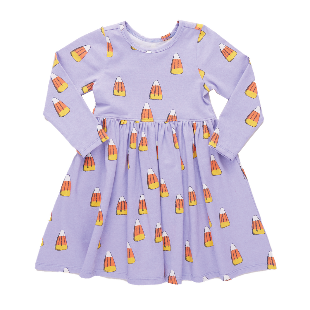 Lavender Candy Corn Steph Dress