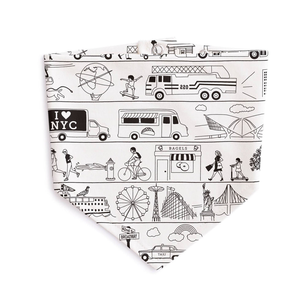 NYC Kerchief Bib