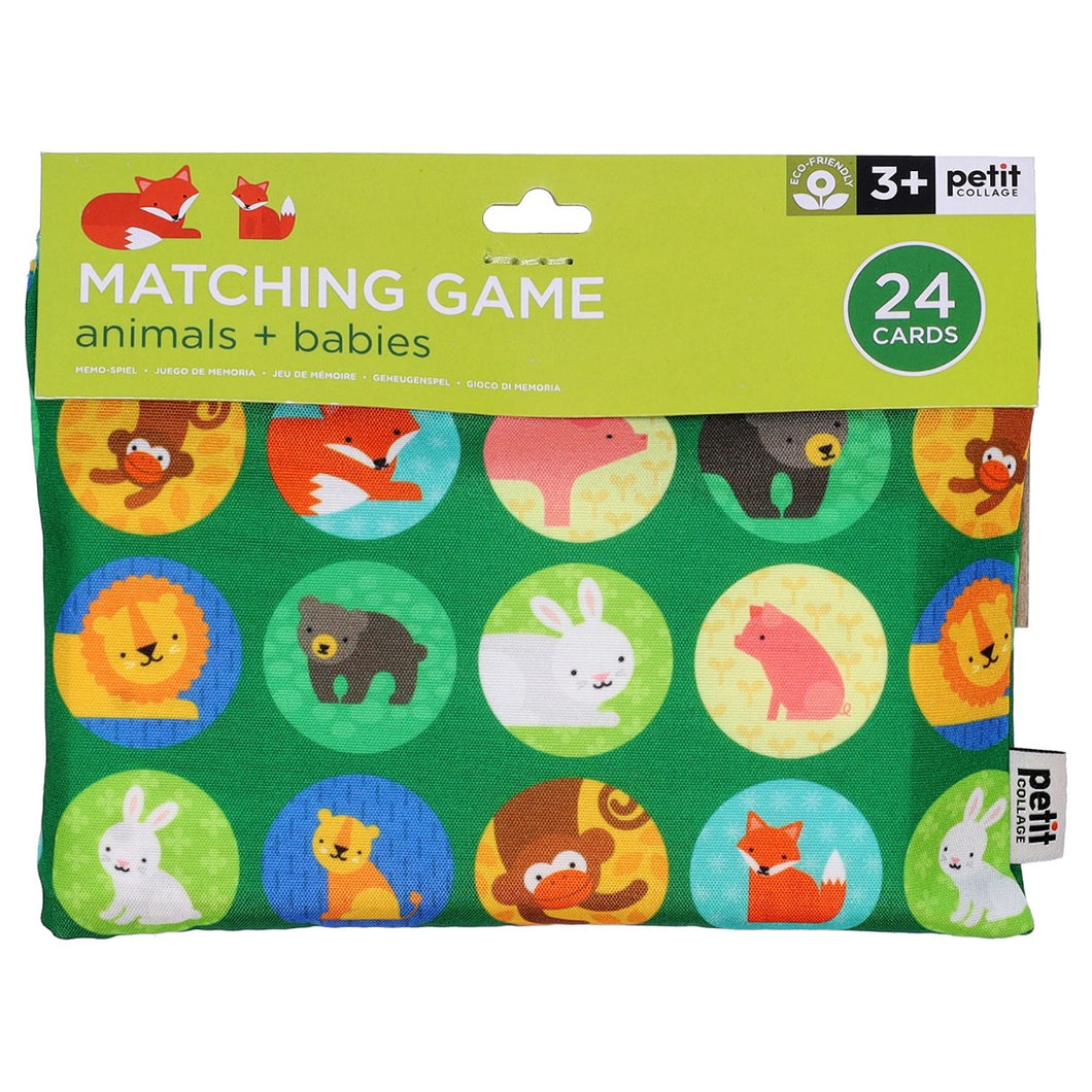 Animals + Babies Matching Game