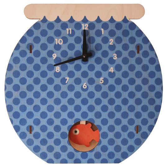 Fishbowl Pendulum Clock